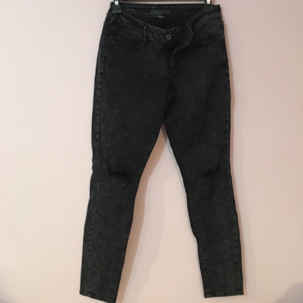 Degree Black Jeans With rips at knee
